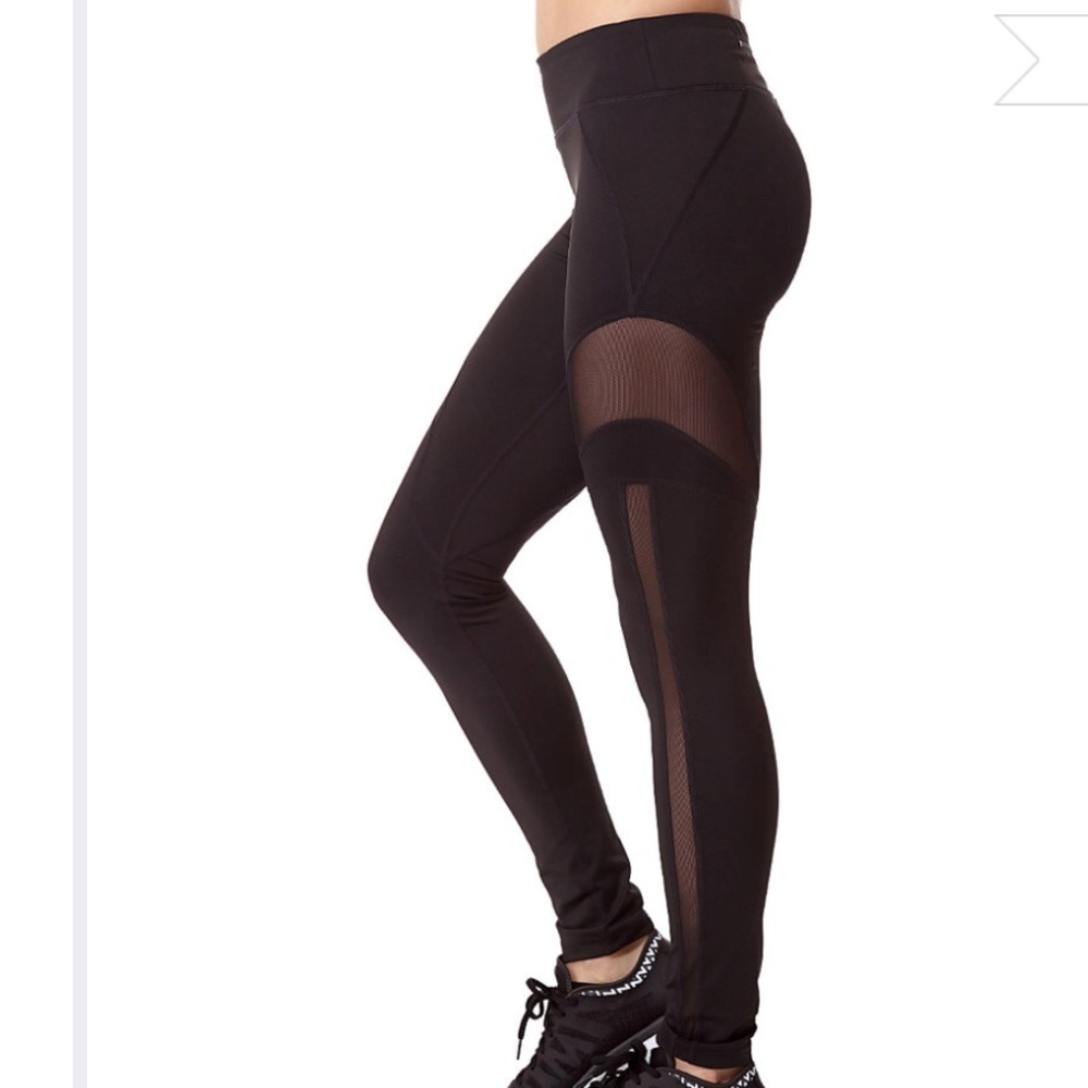 Mesh Detail Running Tights